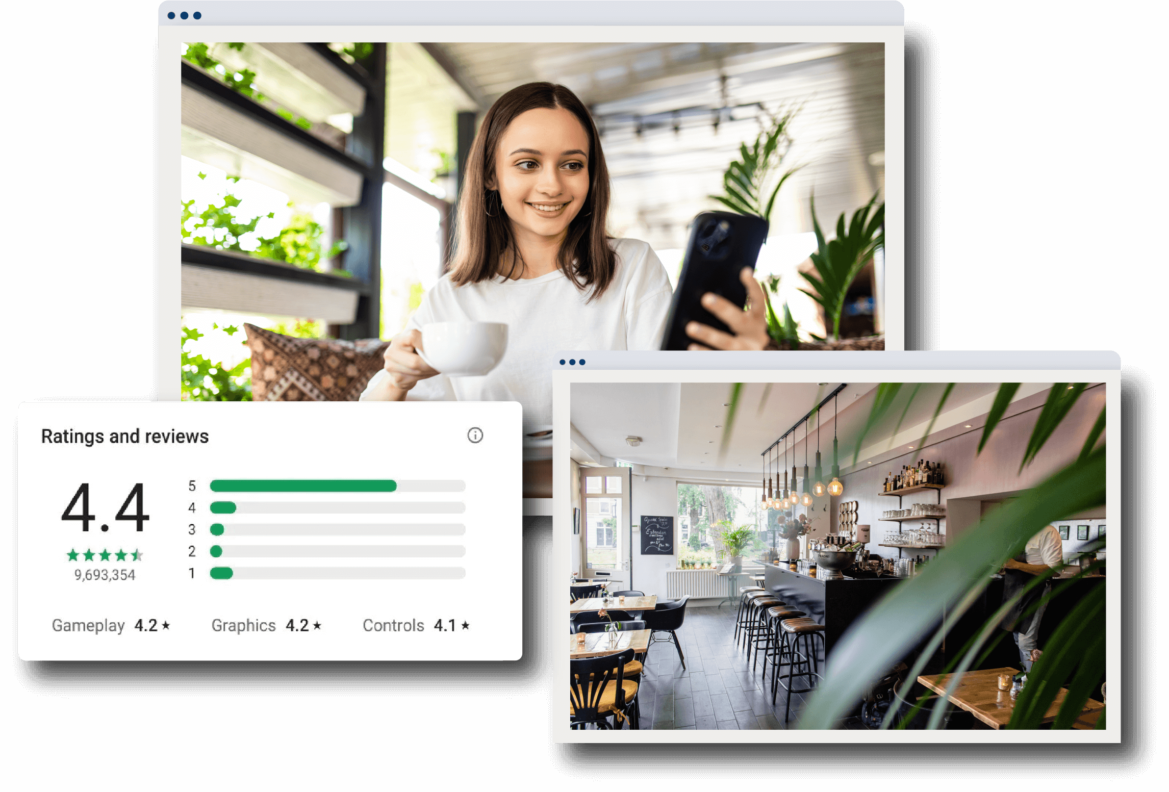 Let your customers rate and review your locations